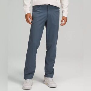 Lululemon ABC Classic-Fit 5 Pocket Pant 38”Wx32"L Warpstreme - Iron Blue